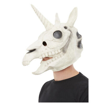 Unicorn Teschio Maschera Lattice Accessorio Costume di Halloween