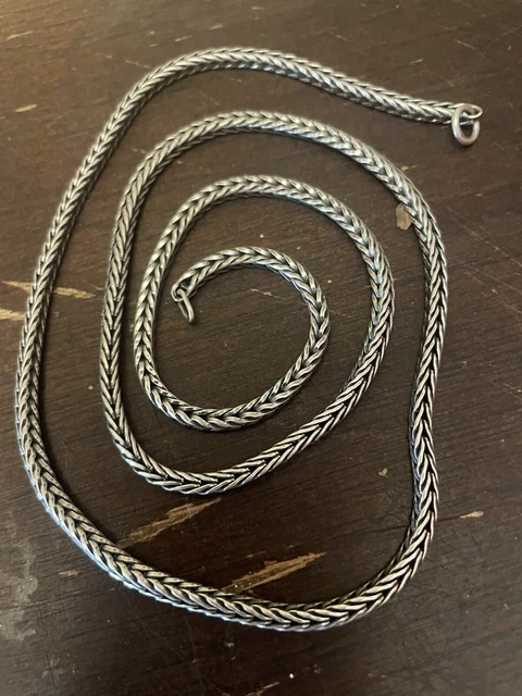 trollbead silver necklace chain