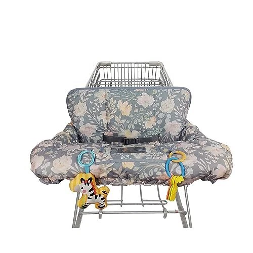 Shopping Cart Cover for Baby, 2 in 1 cart Cover for Babies N high Chair