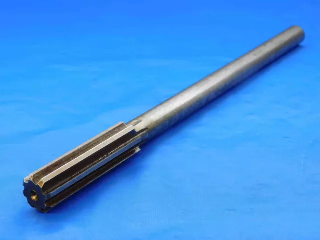 MORSE 0.5908 OD HSS REAMER 8 FL .5908 19/32 .5938 -.0030 UNDERSIZE 15 mm
