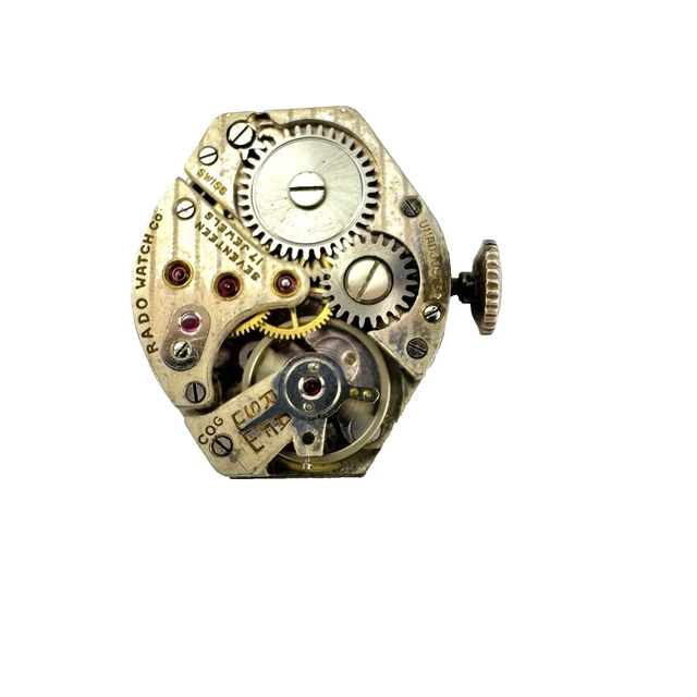 Mouvement Mécanique Ancien De Montre-bracelet Rado - Pour Pièces Ou Réparation - Occasion, Balancier Libre