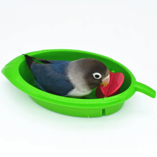 1pc Sittiche Spielzeug Pet Vogel Dusche Badewanne Papagei Käfig Badewanne
