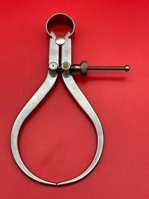 Starrett 79A-4 Yankee Spring-Type Outside Caliper, Solid Nut, 4"  IN STOCK