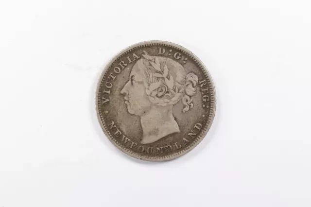 Newfoundland 1882-H 20 Cents Silver