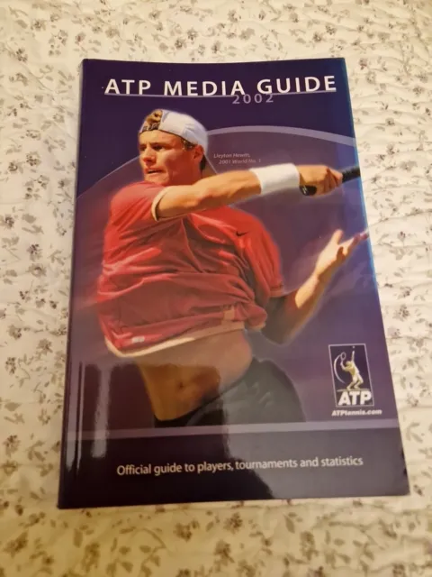 Tennis ATP Media Guide 2002 Lleyton Hewitt Cover