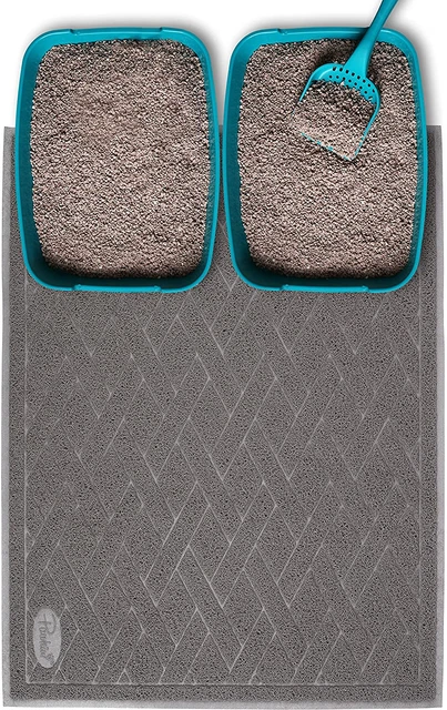 Cat Litter Mat, Jumbo Xx-Large, 4X3 Feet, Fits Two Litter Boxes or Extra Coverag