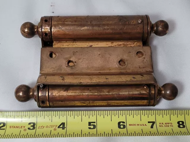 Vintage Rare Milwaukee Hardware Double Action Hinges