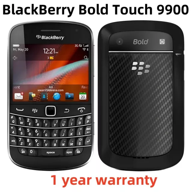 BlackBerry Bold Touch 9900 3G GSM Unlocked 5MP QWERTY Smartphone NEW Sealed