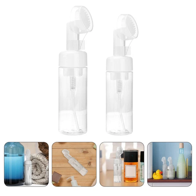 2 piezas dispensador de espuma botella de espuma transparente Paozi