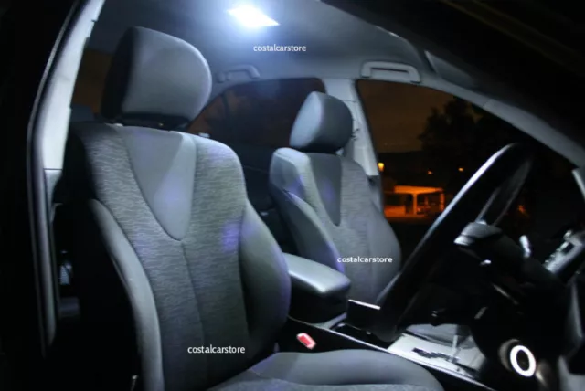 White LED Interior Light Upgrade Kit for Toyota Landcruiser Prado 90 Series