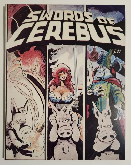 Swords of Cerebus Vol 1 TPB (1981, Aardvark-Vanaheim) FN Collects #1-4 Dave Sim