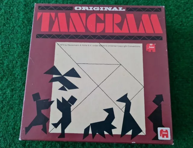 TANGRAM - Gesellschaftsspiel - Brettspiele - Jumbo Spiele - vollständig - 1978