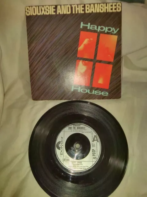 Siouxsie & The Banshees 7/3/80 POSP117 Happy House/Drop Dead/Celebration Origina