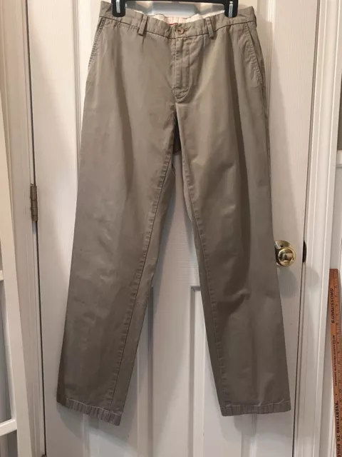 Burberry Relaxed Trench Trouser Chinos Khaki Pants Sage Men’s 32R