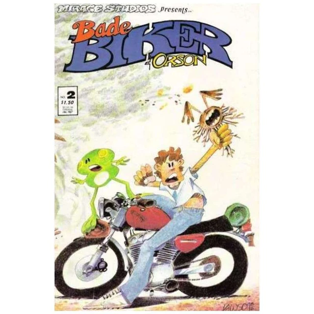 Bade Biker & Orson #2 in Very Fine + condition. Mirage comics [g`