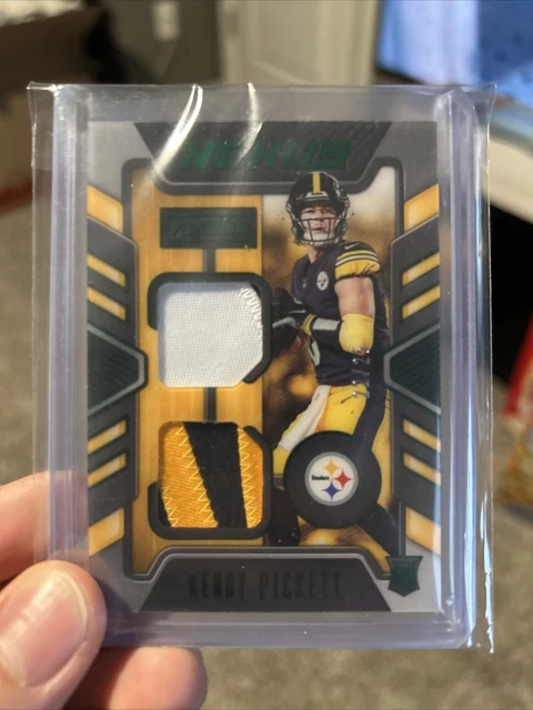 🔥KENNY PICKETT 2022 Panini Playbook ROOKIE NEXUS JERSEY GREEN  #19/25- STEELERS