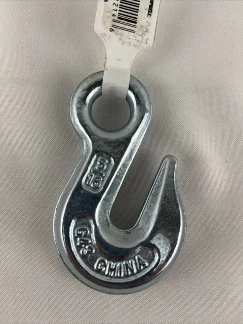 Campbell 5/16" Eye Grab Hook Grade 43 Zinc Plated Working Load Limit 3900 LBS