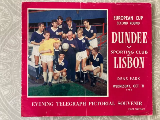 Dundee v Sporting Lisbon 1962/63 European Cup