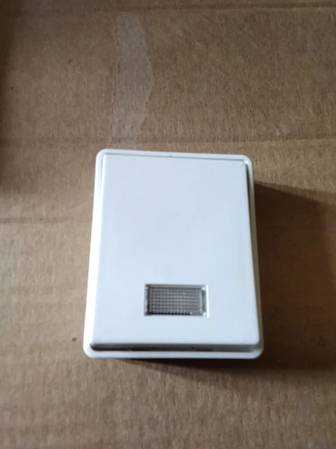 Legrand 083009 Galion Poussoir Porte-étiquette Complet 6A 250v Blanc 3245060830090