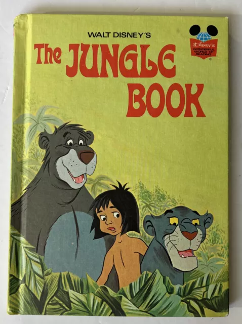Vintage 1974 Walt Disney’s The Jungle Book (HC, Children’s Book, 1974)