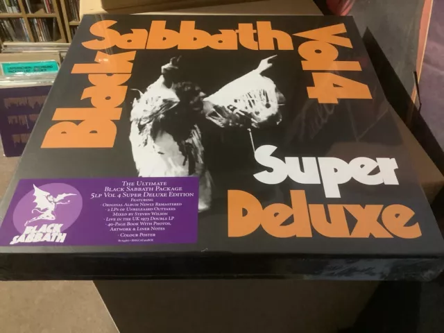 BLACK SABBATH - Vol. 4 Super Deluxe £81.09 - PicClick UK