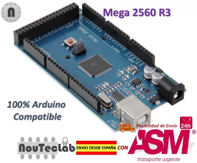 MEGA2560 Mega 2560 R3 (ATmega2560-16AU CH340G) Avr USB Développement Board