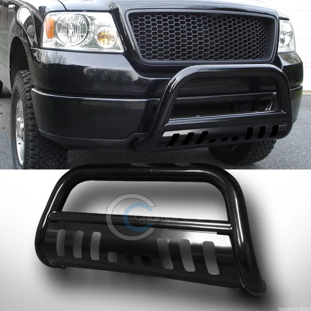 Fits 04-15 Nissan Titan/Armada Blk Bull Bar Brush Push Bumper Grill Grille Guard