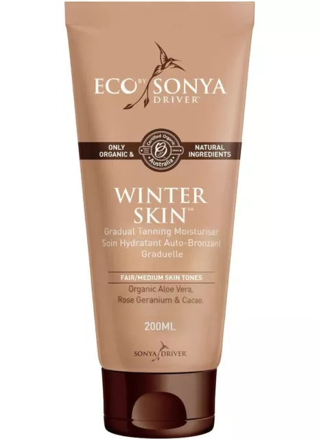 Eco by Sonya Organic & Natural Winter Skin Tanning Moisturiser 200ml