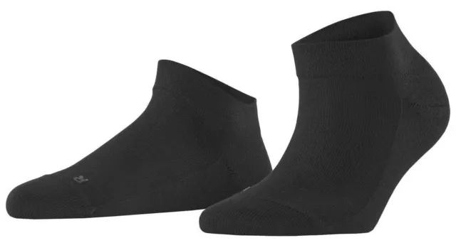 Falke Womens Sensitive London Sneaker Socks - Black