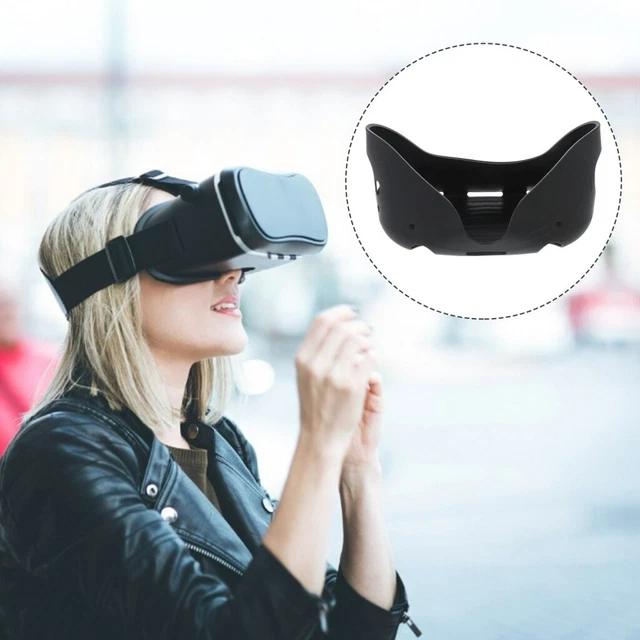 1 pz custodia protettiva in silicone VR compatibile con Oculus 2 (nero)