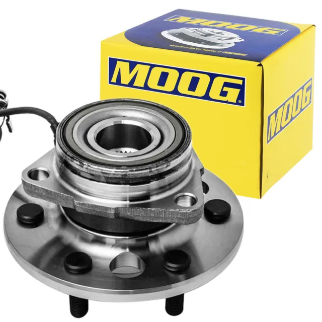 Moog 4WD Front Wheel Bearing and Hub for Chevy K1500 Tahoe GMC Yukon Cadillac