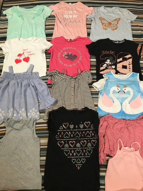 6-7 Years Girls Tops Bundle 🌈