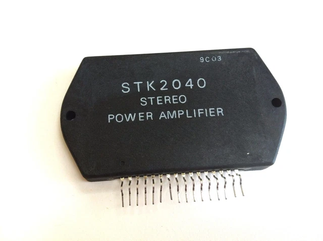 Dissipateur Thermique STK2038 + Pâte - Marque Sanyo - Neuf D'origine - Pour Amplificateur Audio