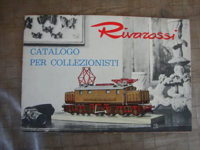 Treni Modellismo RIVAROSSI "Catalogo per Collezionisti " ANNI'50 CON LISTINO