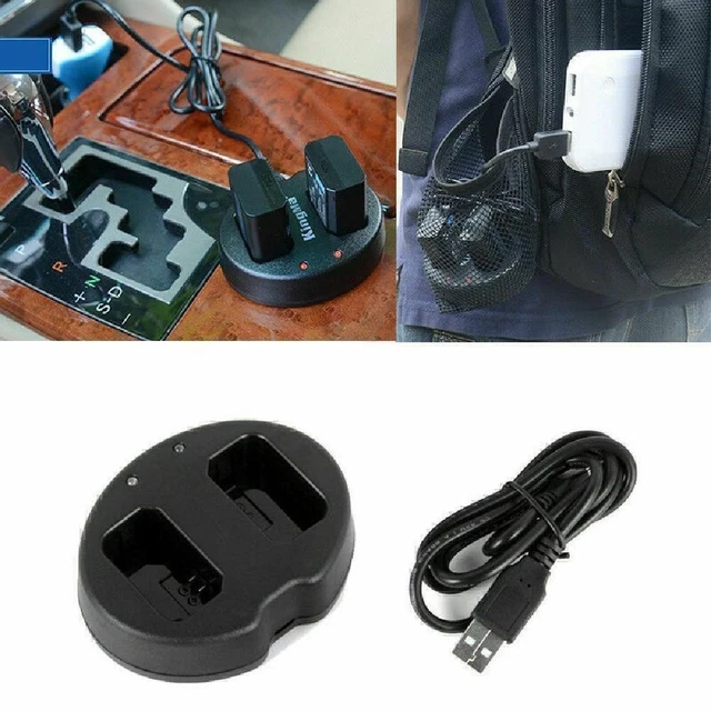 Caricabatteria Doppio USB-C PATONA Per Batterie Sony NP-FW50 - Compatibile Con Fotocamere Alpha E NEX - Foto 2