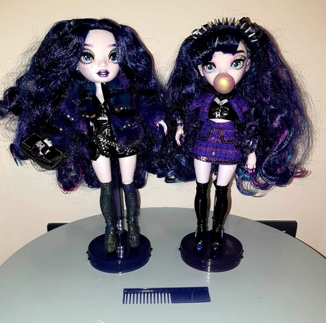 Shadow High Special Edition Twins Naomi & Veronica Storm Dolls- Incomplete- GC