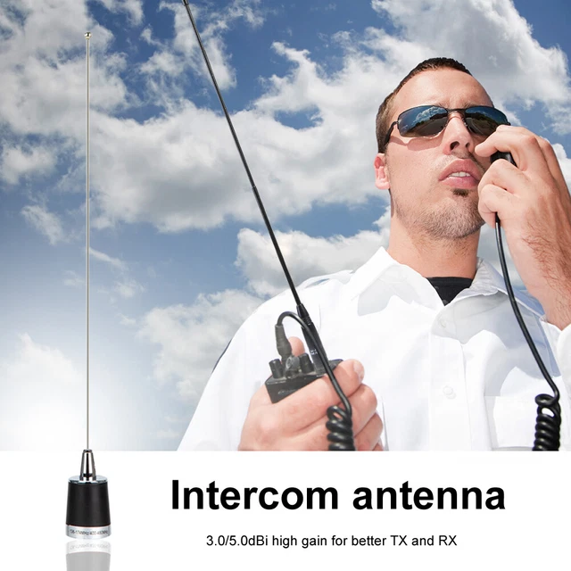Antenna Auto Dual Band 144/430 MHz 100 W Auto Walkie Talkie Antenna Auto Accessori