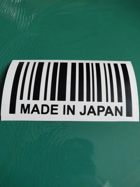 Adesivo JDM Made In Japan – Decalcomania Vinilica Per Auto, Glossy, Bandiera Giapponese, Fits Nissan Toyota Mazda