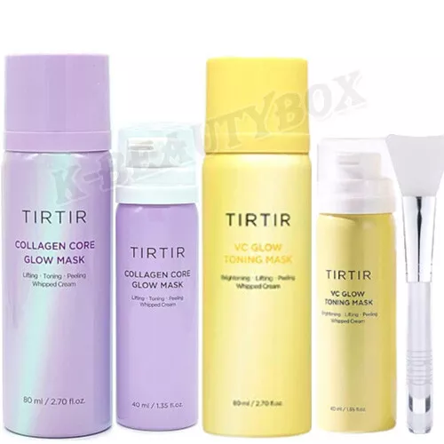 TIRTIR Collagen Core Glow Mask 80ml 40ml TIRTIR VC Glow Toning Mask 80ml 40ml