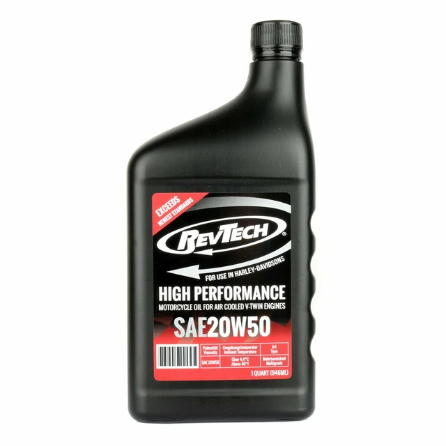 Karton Motoröl Rev Tech 20W50 Harley Softail Sportster Touring #145 GP7