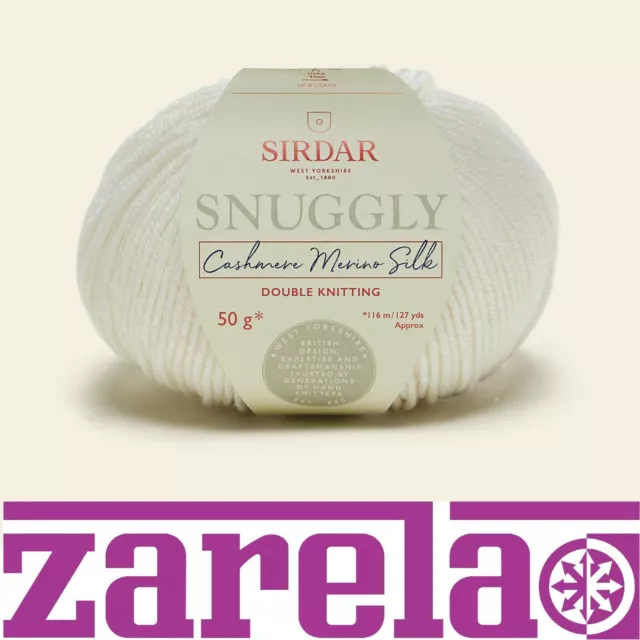 Sirdar kuschelig Kaschmir Merino Seide DK Strickgarn Wolle ****ALLE FARBEN****