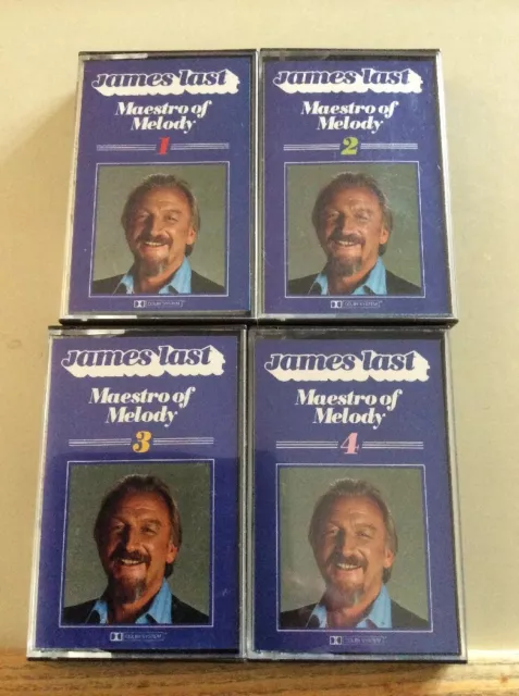 James Last Maestro Of Melody Four Music Cassettes From Readers Digest