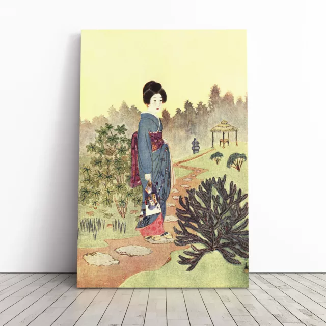 Geisha Girl Japanese Asian Canvas Print Wall Art Framed Large Picture  Painting £22.95 - Picclick Uk