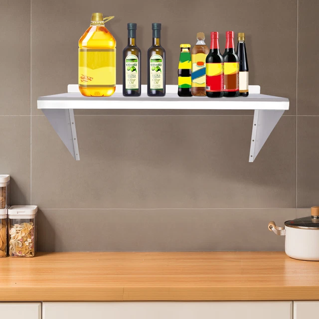 36*12*14.8in Laundry Room Wall-mounted Shelf Restaurant Wall-mounted Shelf