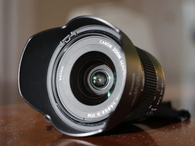 Canon EF-S 10-18mm f/4.5-5.6 IS STM Obiettivo - Nero 2