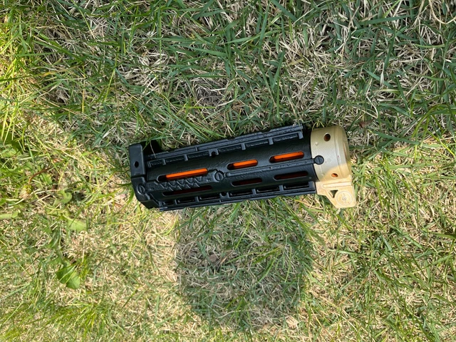 Nerf N-Strike Longshot Longstrike TACTICAL SCOPE Sight Attachment Black/Gold 