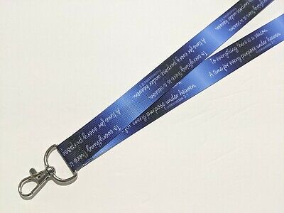 Ecclesiastes 3:1 There is a Season Bible Verse 1" Wide ID Lanyard with Clasp