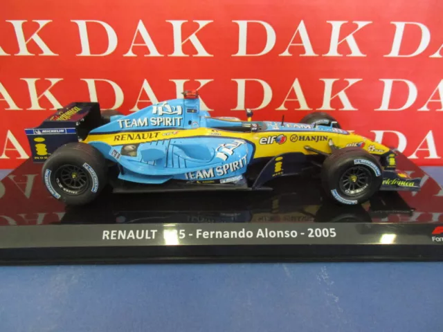 Die cast 1/24 Modellino Auto F1 Renault R25 2005 F. Alonso