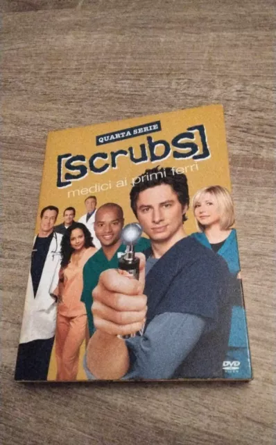 Box 4 DvD Scrubs - Medici ai primi ferri quarta  stagione