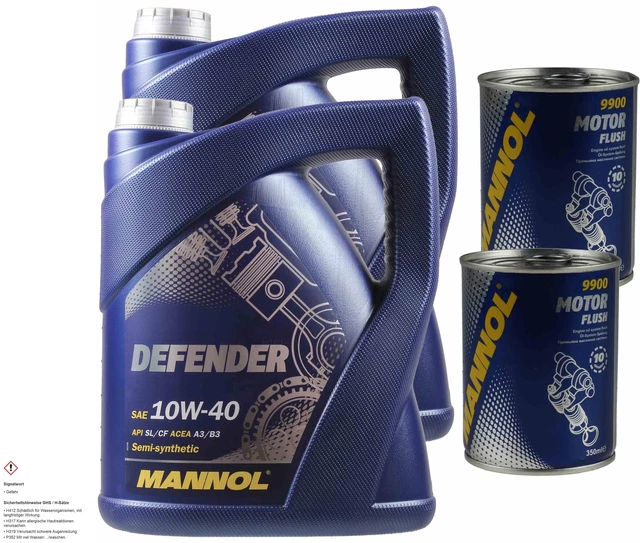 10L Olio MANNOL Defender 10W-40